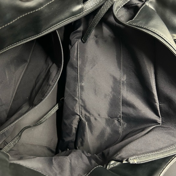 CHANEL Leather Canvas Tote - Picture 5 of 14